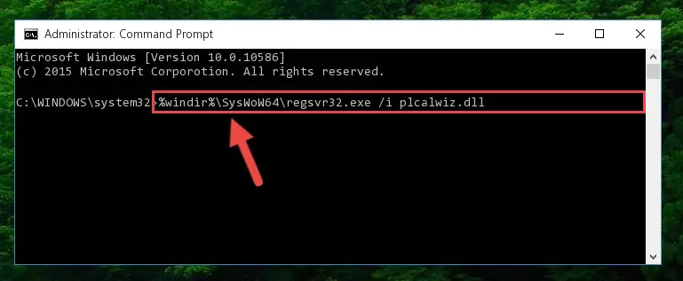 Uninstalling the Plcalwiz.dll library's broken registry from the Registry Editor (for 64 Bit)