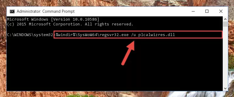 Creating a clean and good registry for the Plcalwizres.dll file (64 Bit için)