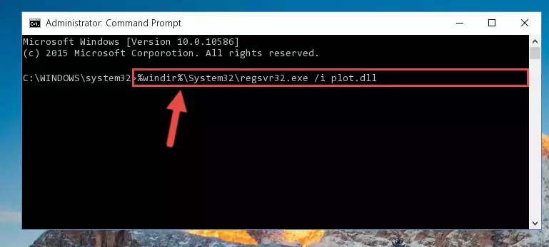 Deleting the Plot.dll file's problematic registry in the Windows Registry Editor