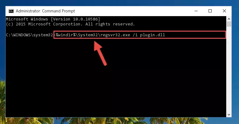 Deleting the Plugin.dll library's problematic registry in the Windows Registry Editor