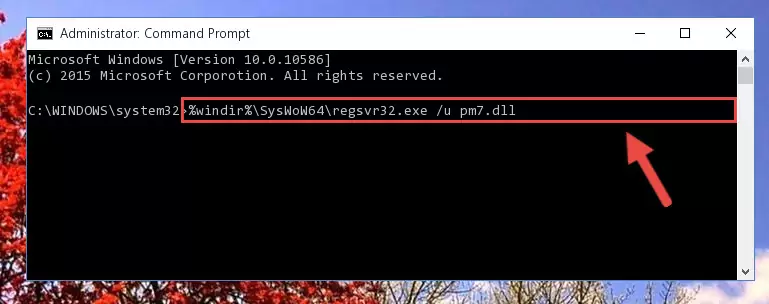 Creating a clean and good registry for the Pm7.dll file (64 Bit için)