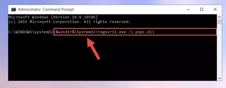 Creating a clean and good registry for the Popc.dll file (64 Bit için)