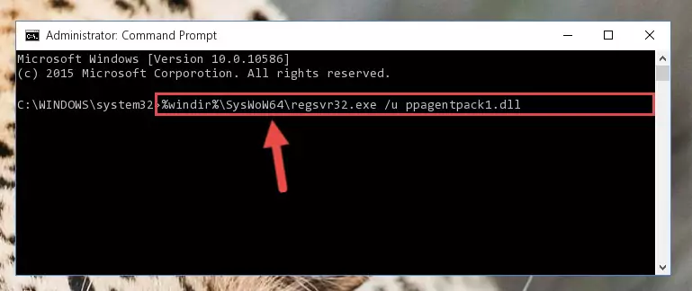 Creating a clean registry for the Ppagentpack1.dll library (for 64 Bit)