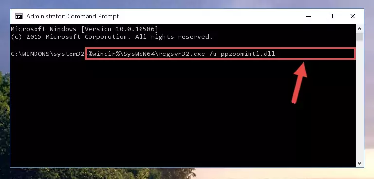 Creating a clean registry for the Ppzoomintl.dll library (for 64 Bit)
