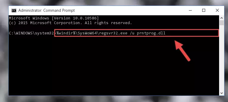 Making a clean registry for the Prntprog.dll library in Regedit (Windows Registry Editor)