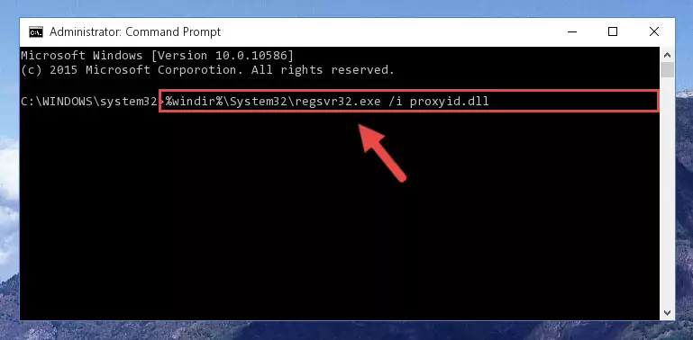 Creating a clean and good registry for the Proxyid.dll file (64 Bit için)