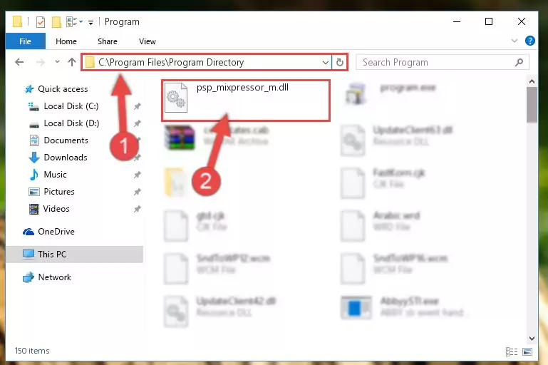 Uninstalling the Psp_mixpressor_m.dll library's problematic registry from Regedit (for 64 Bit)