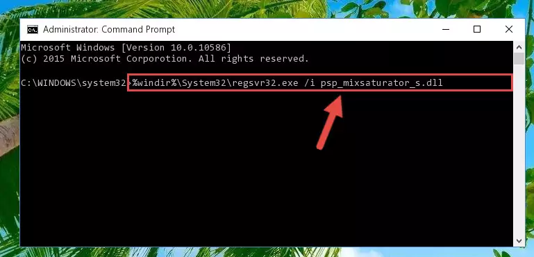 Creating a clean registry for the Psp_mixsaturator_s.dll file (for 64 Bit)
