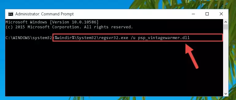 Making a clean registry for the Psp_vintagewarmer.dll library in Regedit (Windows Registry Editor)