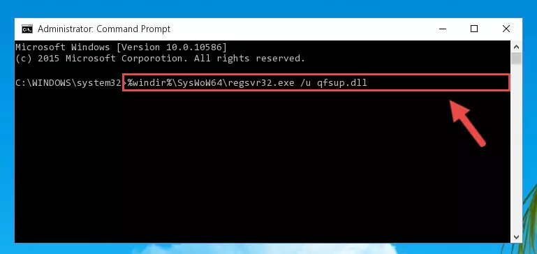Making a clean registry for the Qfsup.dll file in Regedit (Windows Registry Editor)