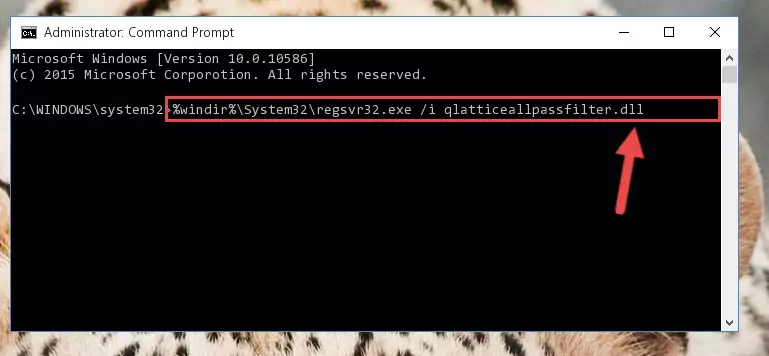 Creating a clean and good registry for the Qlatticeallpassfilter.dll library (64 Bit için)