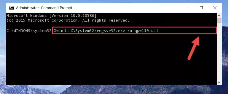 Making a clean registry for the Qpw110.dll file in Regedit (Windows Registry Editor)
