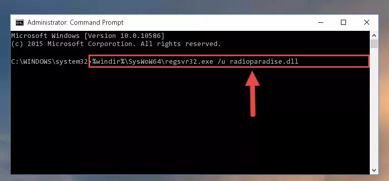 Creating a clean registry for the Radioparadise.dll file (for 64 Bit)
