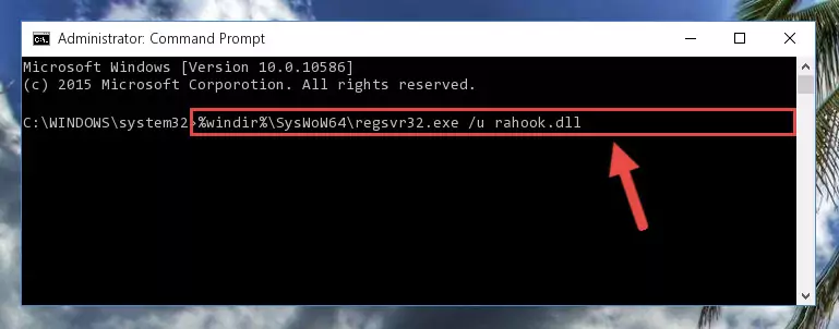 Creating a clean registry for the Rahook.dll file (for 64 Bit)