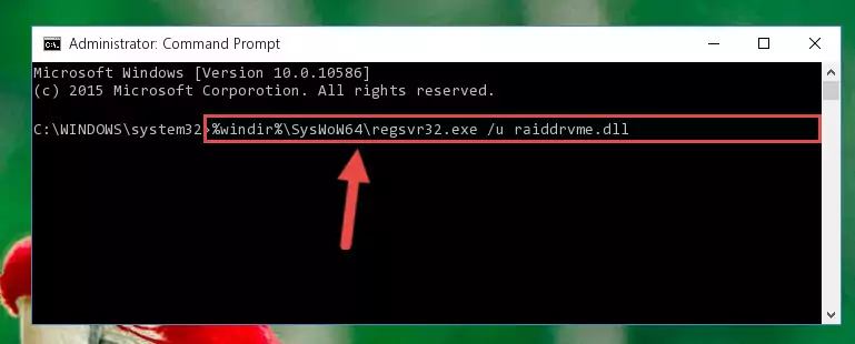 Creating a clean and good registry for the Raiddrvme.dll file (64 Bit için)