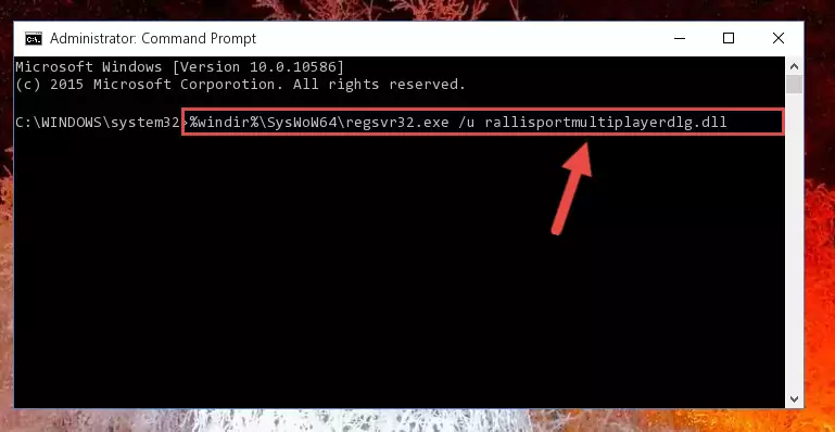 Making a clean registry for the Rallisportmultiplayerdlg.dll file in Regedit (Windows Registry Editor)