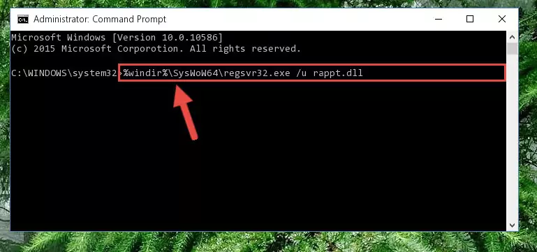 Creating a clean registry for the Rappt.dll library (for 64 Bit)