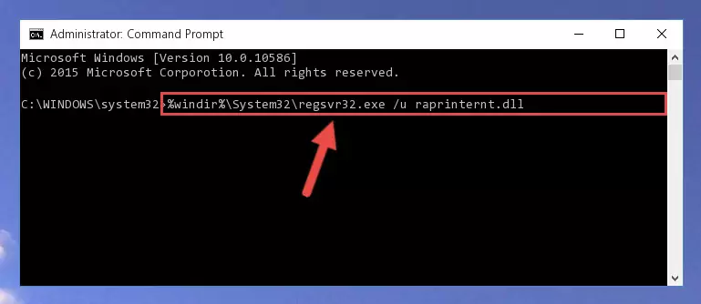 Making a clean registry for the Raprinternt.dll file in Regedit (Windows Registry Editor)