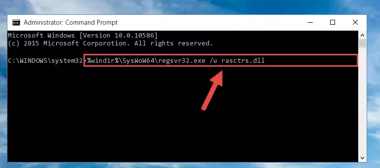 Making a clean registry for the Rasctrs.dll library in Regedit (Windows Registry Editor)