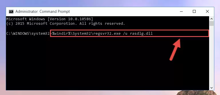 Making a clean registry for the Rasdlg.dll file in Regedit (Windows Registry Editor)