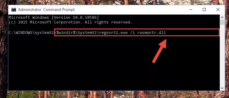 Creating a clean registry for the Rasmontr.dll file (for 64 Bit)
