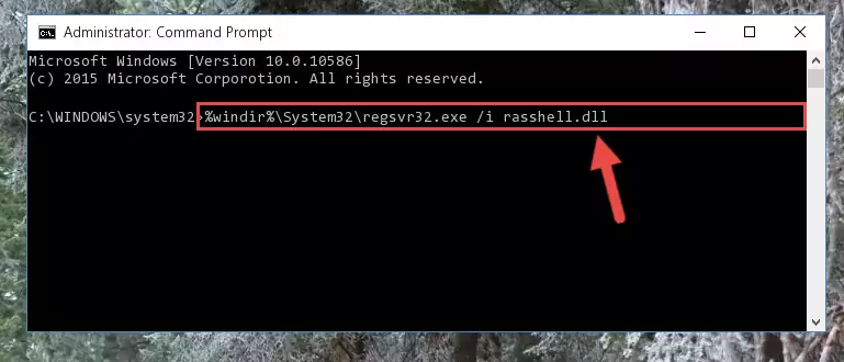 Creating a clean and good registry for the Rasshell.dll file (64 Bit için)