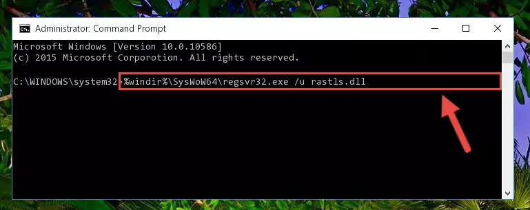 Creating a clean and good registry for the Rastls.dll library (64 Bit için)