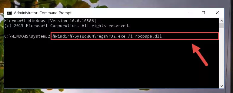 Uninstalling the Rbcpspa.dll file's broken registry from the Registry Editor (for 64 Bit)