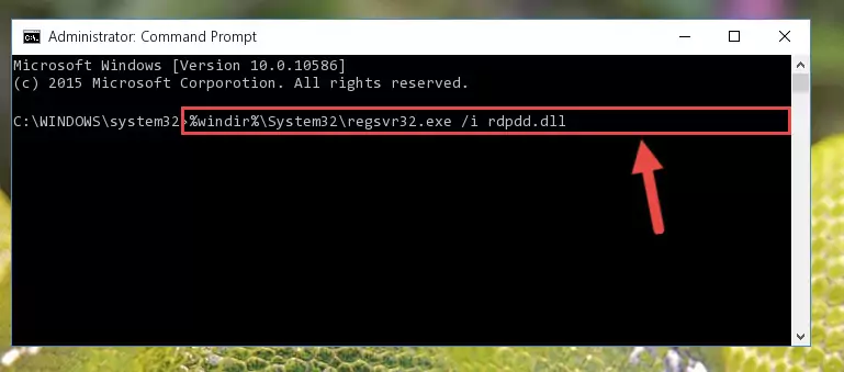 Creating a clean registry for the Rdpdd.dll library (for 64 Bit)
