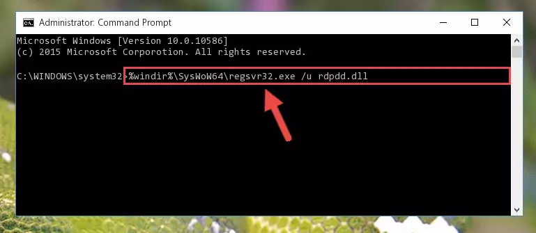 Making a clean registry for the Rdpdd.dll library in Regedit (Windows Registry Editor)