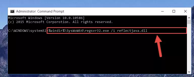 Uninstalling the broken registry of the Reflectjava.dll library from the Windows Registry Editor (for 64 Bit)