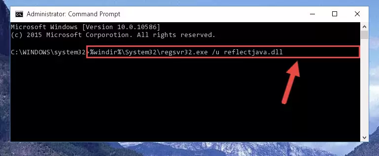 Creating a new registry for the Reflectjava.dll library