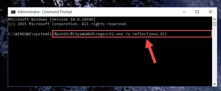 Creating a clean registry for the Reflectjava.dll library (for 64 Bit)