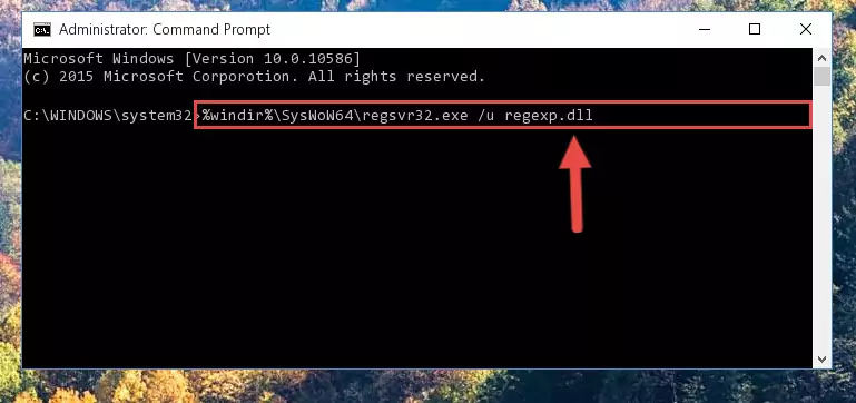 Creating a clean registry for the Regexp.dll file (for 64 Bit)