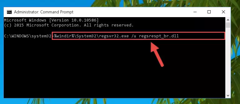 Extracting the Regsrespt_br.dll library