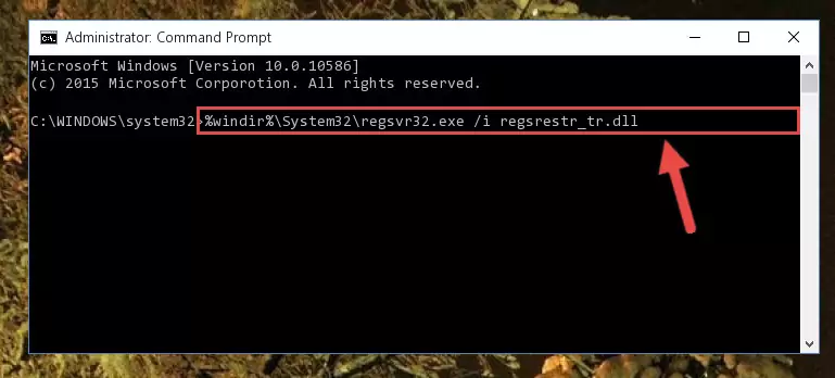 Creating a clean and good registry for the Regsrestr_tr.dll library (64 Bit için)