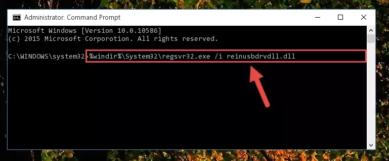 Creating a clean registry for the Reinusbdrvdll.dll file (for 64 Bit)