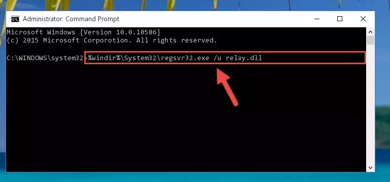Creating a new registry for the Relay.dll library