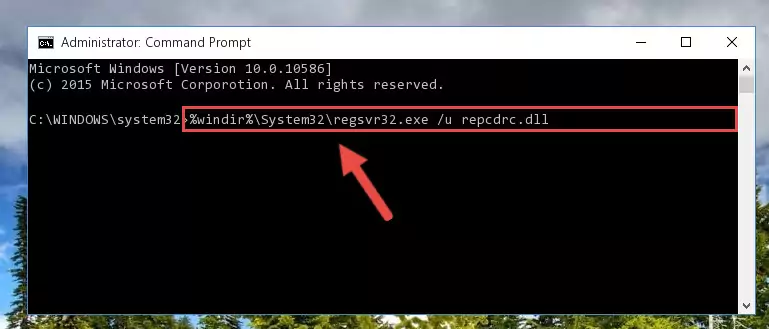 Making a clean registry for the Repcdrc.dll file in Regedit (Windows Registry Editor)