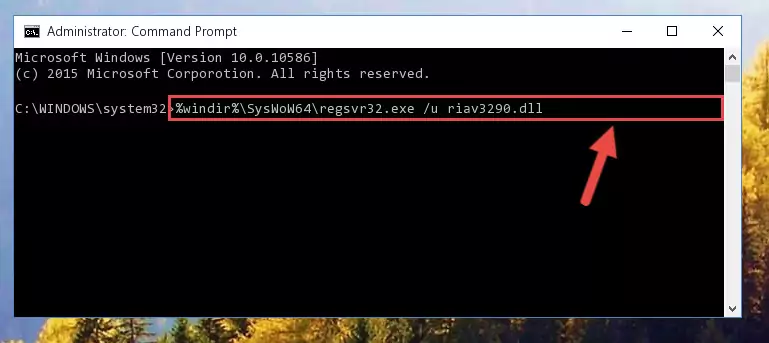 Creating a clean registry for the Riav3290.dll file (for 64 Bit)