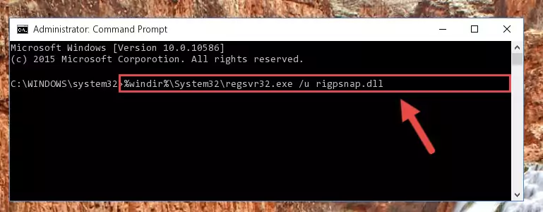 Extracting the Rigpsnap.dll file