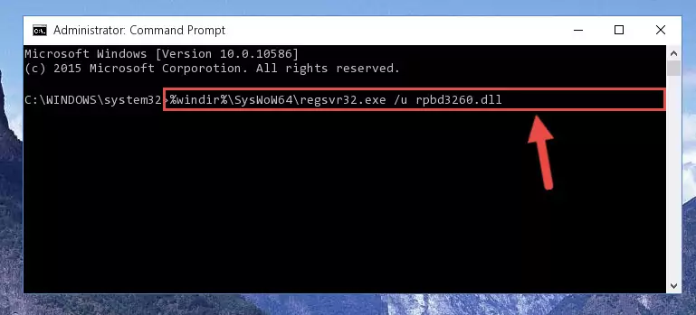 Making a clean registry for the Rpbd3260.dll file in Regedit (Windows Registry Editor)