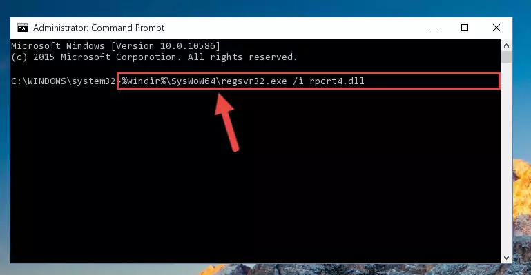 Uninstalling the broken registry of the Rpcrt4.dll file from the Windows Registry Editor (for 64 Bit)