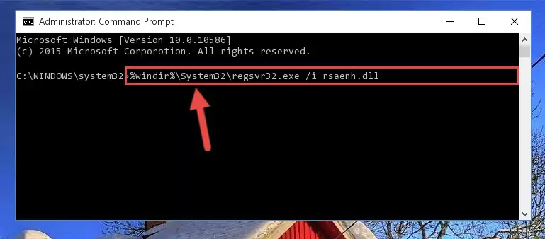 Reregistering the Rsaenh.dll file in the system (for 64 Bit)