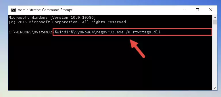 Creating a clean registry for the Rtwctags.dll library (for 64 Bit)
