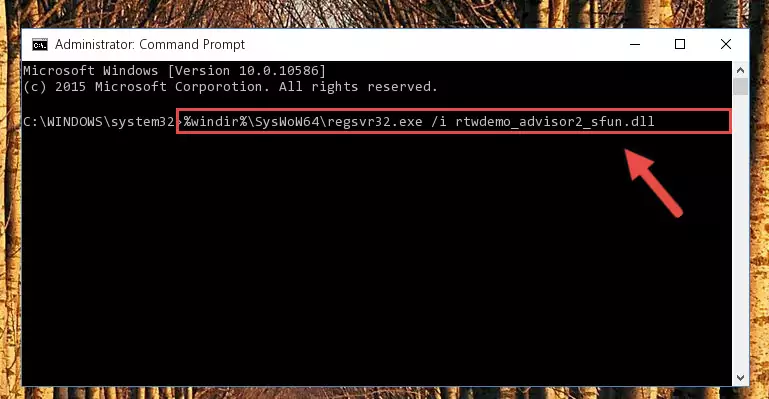 Uninstalling the damaged Rtwdemo_advisor2_sfun.dll file's registry from the system (for 64 Bit)