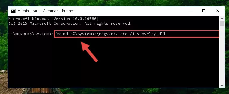 Creating a clean registry for the S3ovrlay.dll library (for 64 Bit)