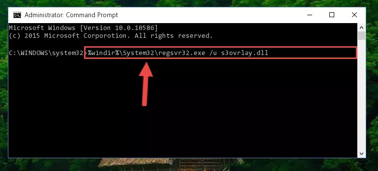 Extracting the S3ovrlay.dll library from the .zip file