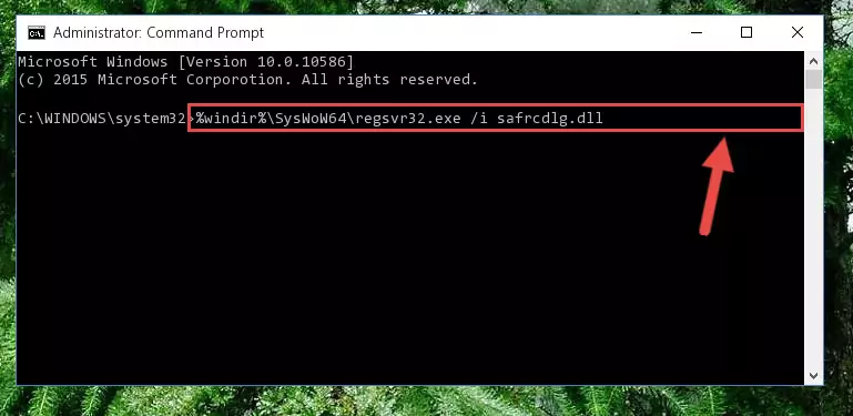Uninstalling the Safrcdlg.dll file's problematic registry from Regedit (for 64 Bit)