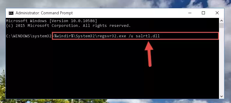 Making a clean registry for the Salrtl.dll file in Regedit (Windows Registry Editor)